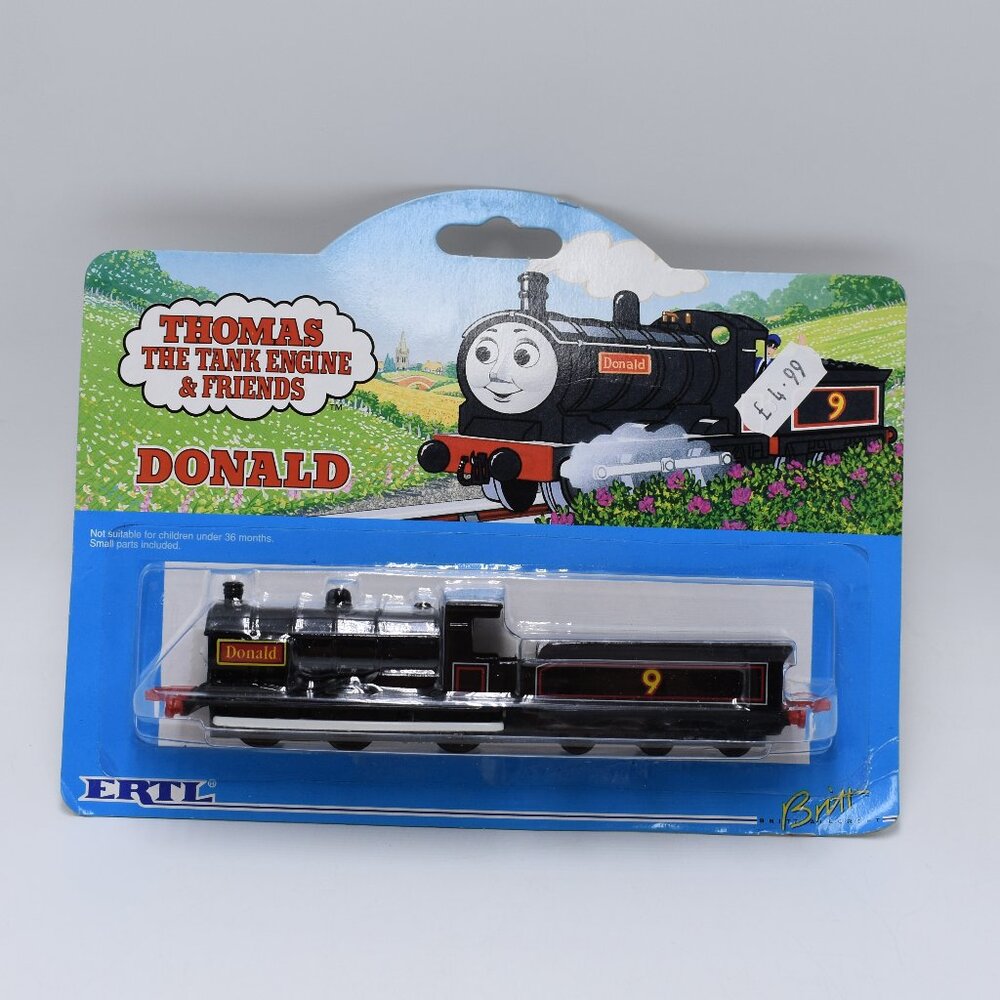 Donald No. 9 - Thomas the Tank Engine & Friends Ertl Collection Diecast 1993